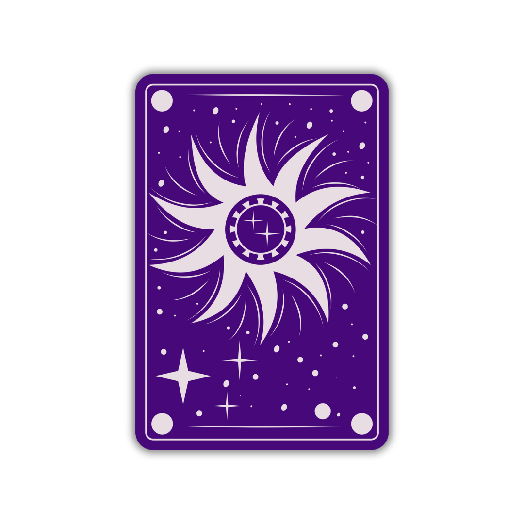 Tarot card 1 Oak leaf