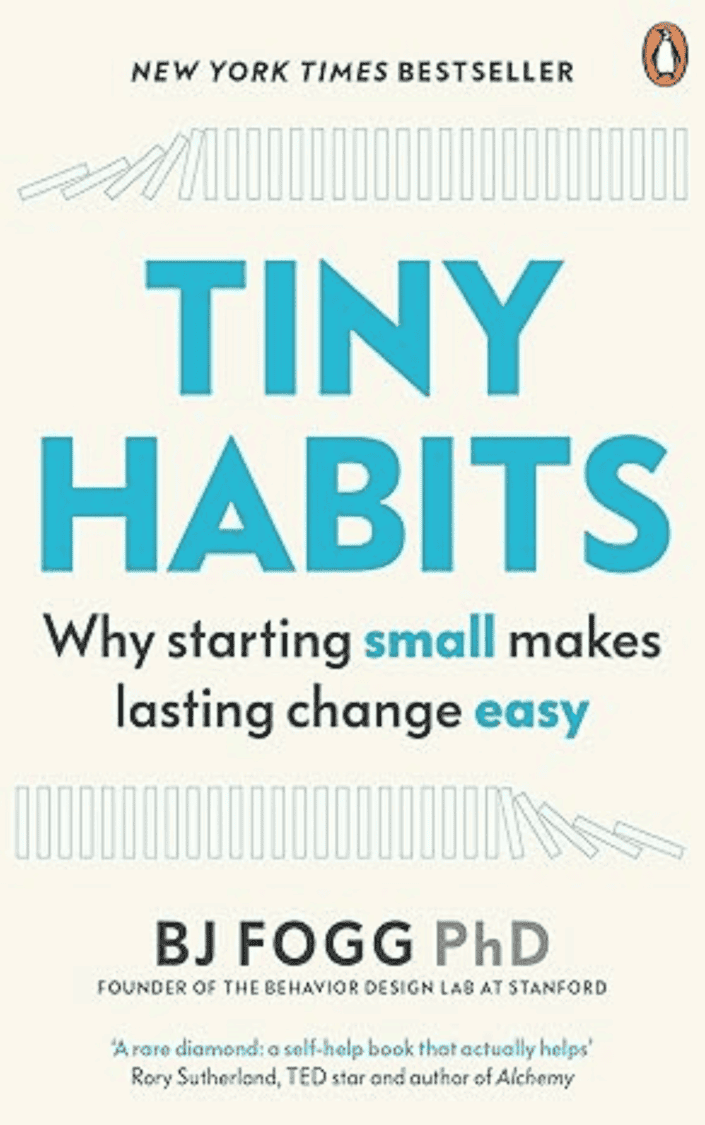 Book cover of Tiny Habits by BJ Fogg